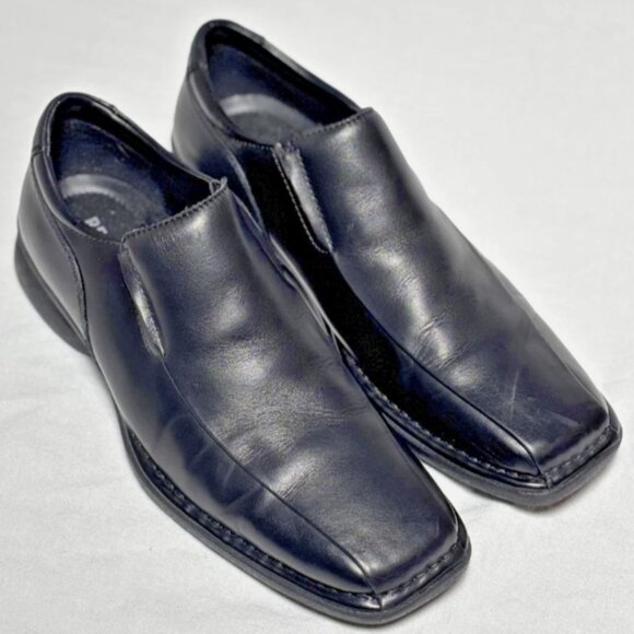 Kenneth Cole Dress Shoe Black Leather Men's 9.5 - Picture 1 of 7